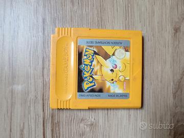 Pokémon giallo game boy color(gioco in tedesco)