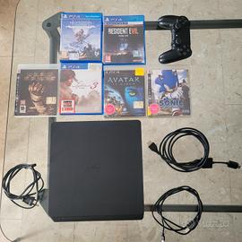 ps4 slim 500 gb + giochi 