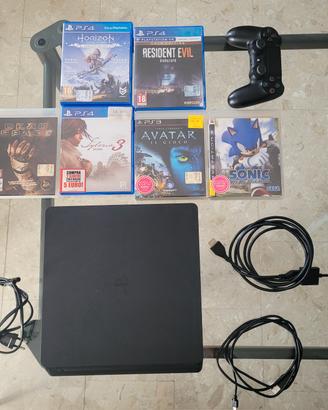 ps4 slim 500 gb + giochi 