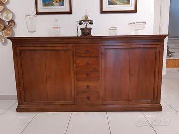 Credenza in legno noce