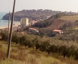 Bella opportunità: Rustico con terreno vista mare