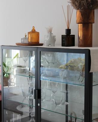 Ikea milsbo vetrina antracite 101x100