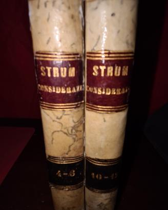 2 Libri antichi del 1859. Le Opere di Dio. Sturm