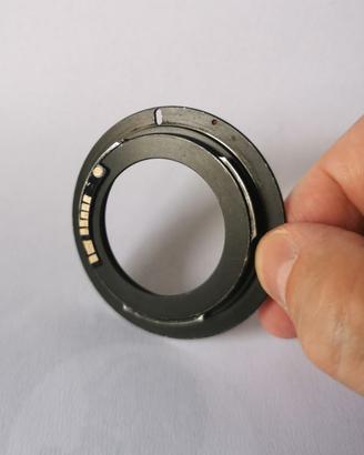 Adattatore M42-Canon EF con chip
