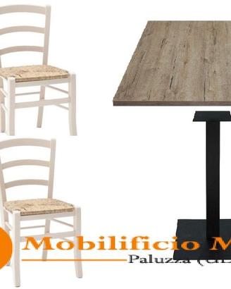 Sedie e Tavoli Per Arredo Bar Ristorante cd00032