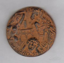 Medaglia in bronzo per la Citta' di Viterbo , 1979