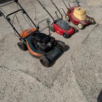 Rasaerba a scoppio ed elettrica