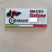 Carabinieri alamita per Armadietto personalizzata
