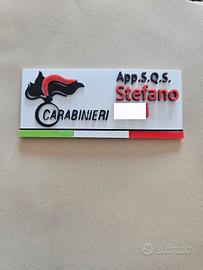 Carabinieri alamita per Armadietto personalizzata