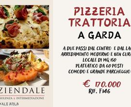 Pizzeria trattoria pochi passi dal centro di garda