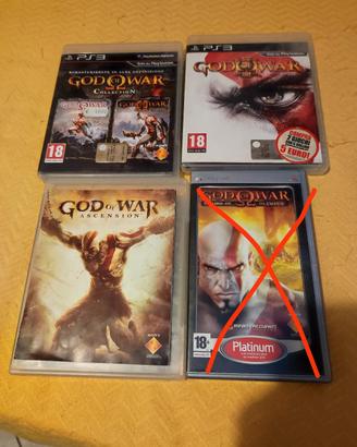 Lotto God of War - PS3 e PSP