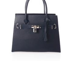 Borsa capiente blu spaziosa