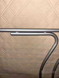 letto una piazza e mezzo con rete e materasso