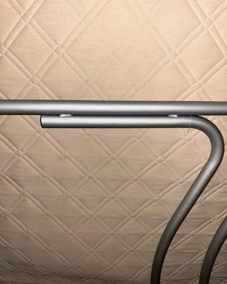 letto una piazza e mezzo con rete e materasso