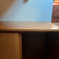 Armadio in legno massello 3 ante