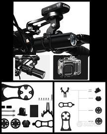 Supporto staffa per Garmin Bryton GoPro Luce Bici