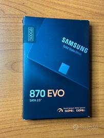 Disco SSD Samsung 870 EVO 500GB Sata 2.5’’