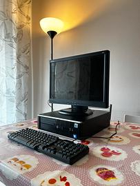 Set PC HP i3 Windows10 +Monitor 20"+Tastiera