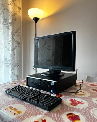 Set PC HP i3 Windows10 +Monitor 20"+Tastiera