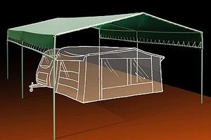 Struttura campeggio 6x8 metri