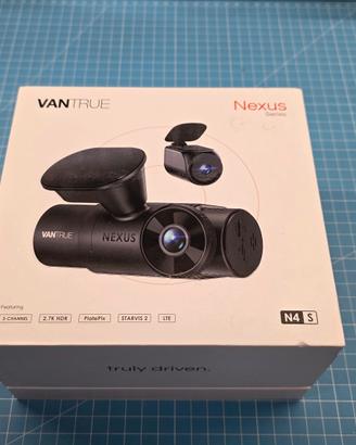 Dash cam Vantrue N4S 3 canali 2.7K GPS WiFi