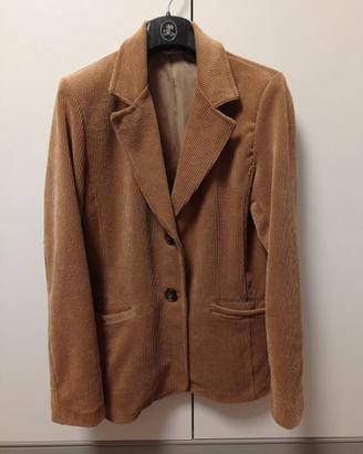 Blazer donna in velluto