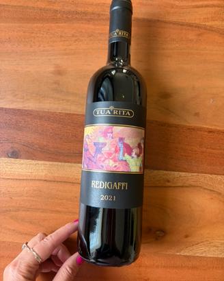 Vino Merlot REDIGAFFI TUA RITA 2021 da collezione
