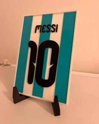 Quadro Messi Argentina