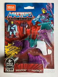Mega Construx Skeletor e Panthor Flocked