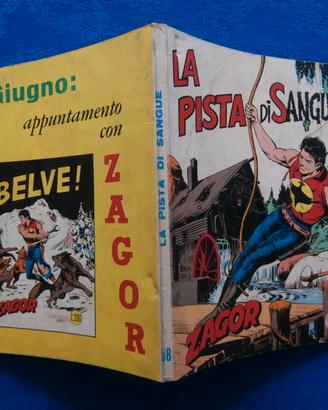 ZAGOR ZENITH numero 98 PRIMA EDIZIONE 1969