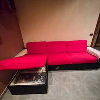 Divano letto + contenitore 
