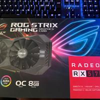 Scheda video Asus Rog Strix gaming radeon rx570