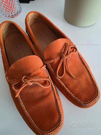 CAR SHOE Original – Mocassino Iconico Arancione