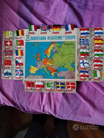 28 BANDIERE METALLICHE Topolino 1968