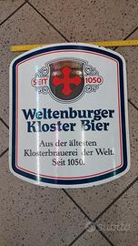 Targa pub Birra Weltemburger
