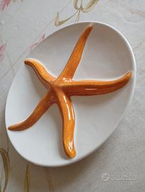 Piatto Porta Antipasti Ceramica Ernestine Salerno