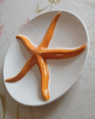 Piatto Porta Antipasti Ceramica Ernestine Salerno