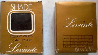 Calze collant donna Levante nuovi mai aperte