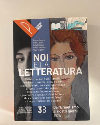 Libro scolastico “NOI E LA LETTERATURA”