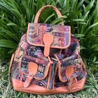 Zaino vintage in pelle