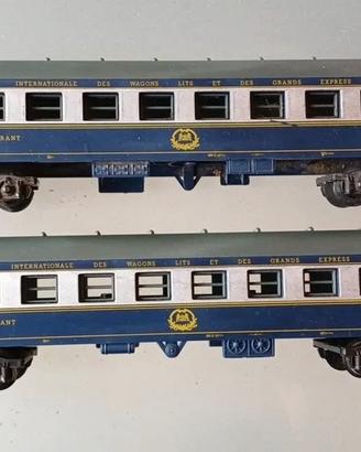 Lima 2 Vagoni Restaurant 4005 H0 vintage