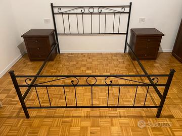 Struttura in ferro per letto 190x160