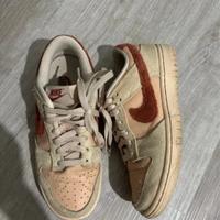Nike Dunk Low Beige Rosso