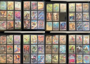 Lotto di 230+ carte Pokémon AR,SR,SAR e altro
