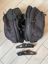 borse laterali givi e telaietti trident 660