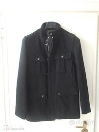 Giaccone uomo nero Zara Man