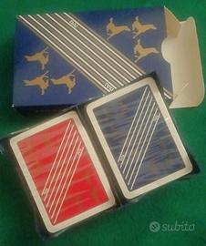set di due mazzi di carte