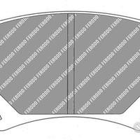 Pastiglie freno sportive FERODO PERFORMANCE 1636