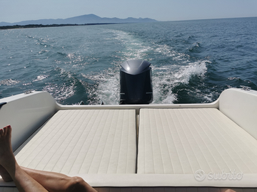 Barca semi cabinato Gari 25