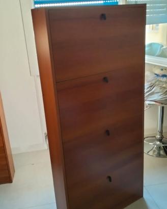 Scarpiera 4 scomparti 